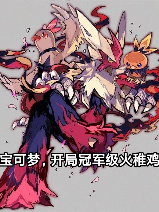 宝可梦,开局冠军级火稚鸡
